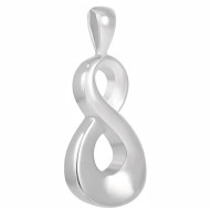 Infinity Pendant - Stainless Steel
