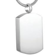 Stainless Steel Dog Tag Pendant