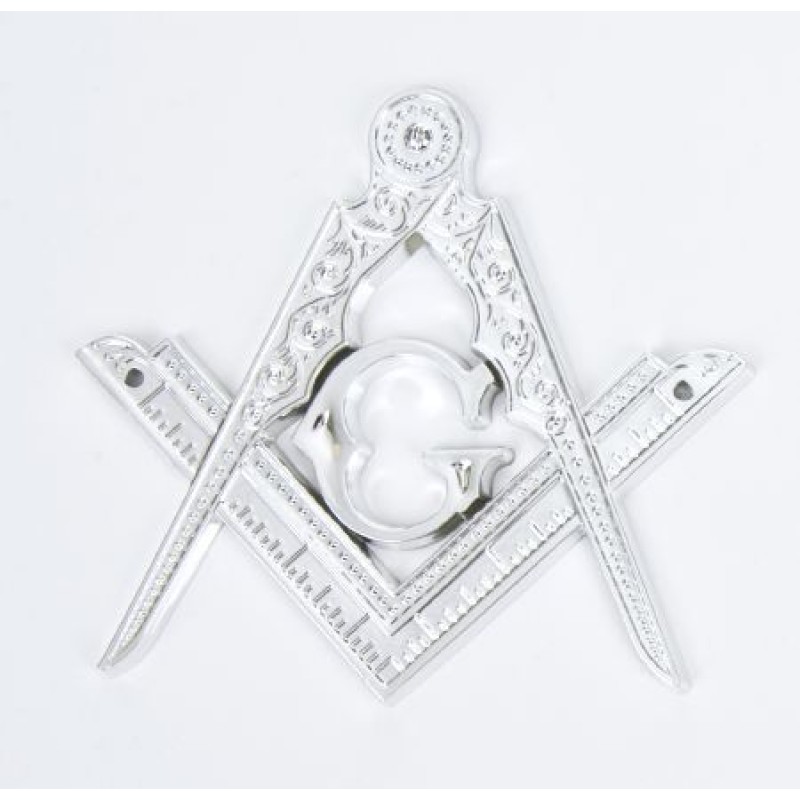Large Masonic Emblem Nickel
