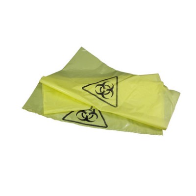 Large Yellow Biohazard Rubbish Bag