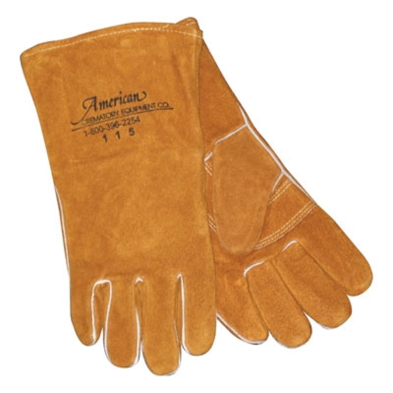 Leather Safety Gloves 14"
