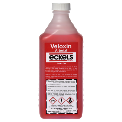 Veloxin 20 Rescue Pack Arterial Fluid 16oz Bottle