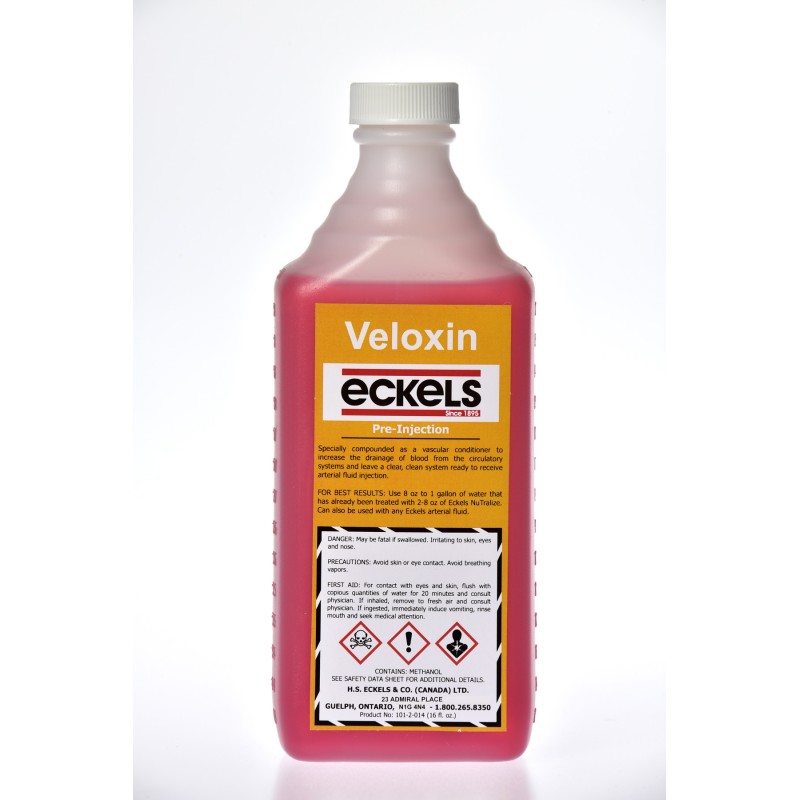 Veloxin Rescue Pack Pre Injection Fluid 16oz Bottle