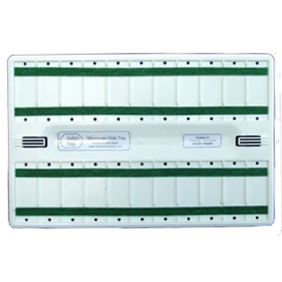 Safety Microscope Slide Tray