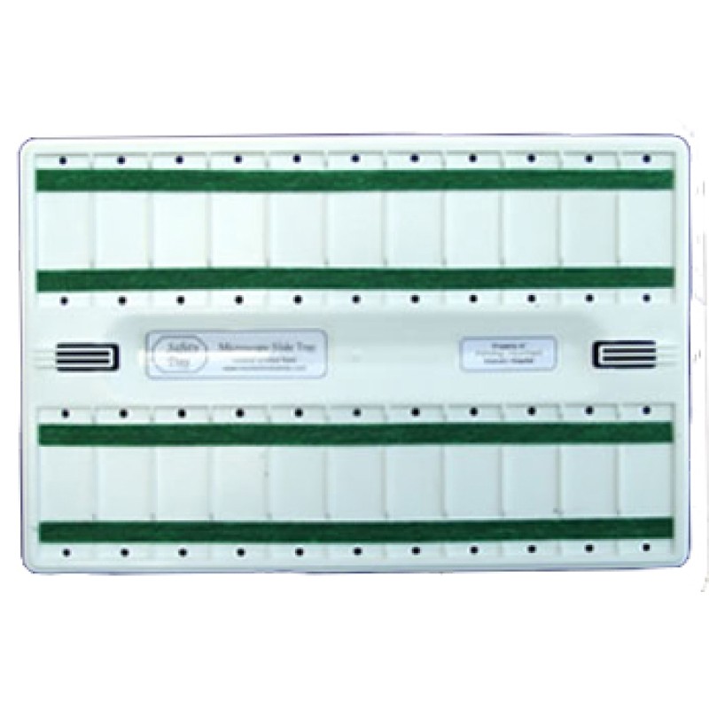 Safety Microscope Slide Tray