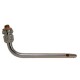 Arterial Tube Curved, Threaded, 2"