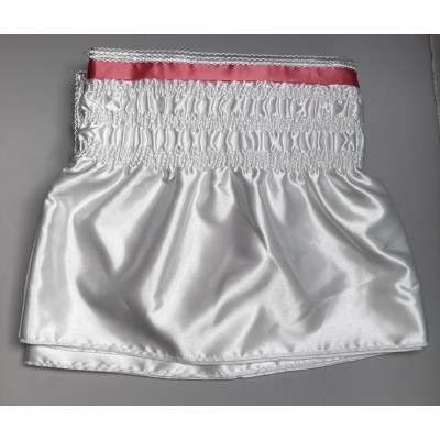 White Polysatin Valance 