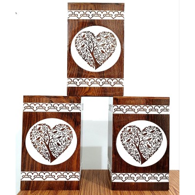 Linked Heart Tree Adult Urn