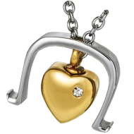 Golden Luck Heart
