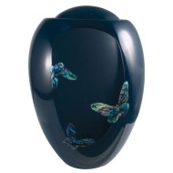 Butterfly Shell Art Keepsake Urn