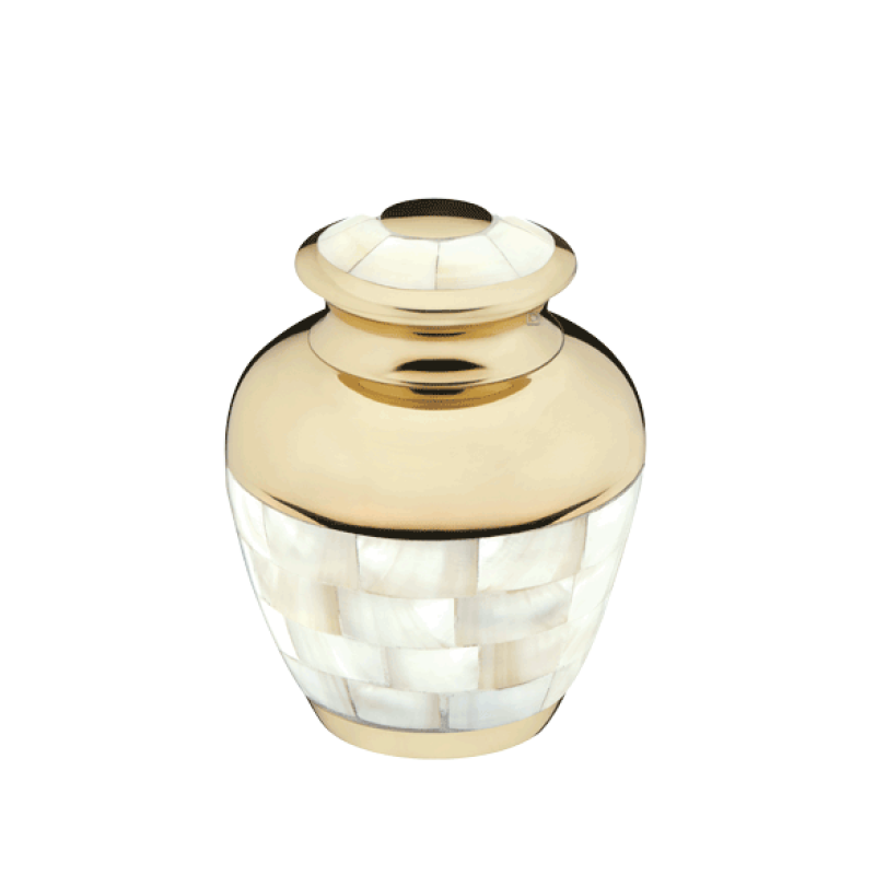 Mother of Pearl Keepsake Urn