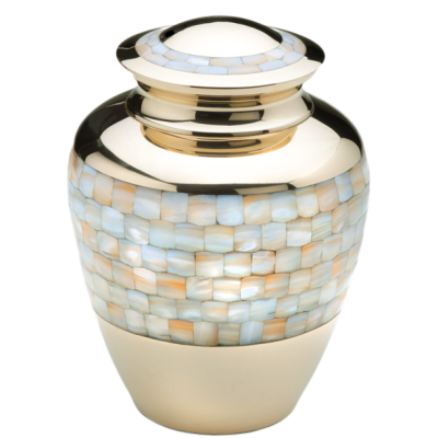 Mother of Pearl Portion Urn