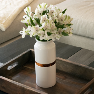 Fiori Vase White