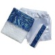Polysatin Valance White with Paua Trim