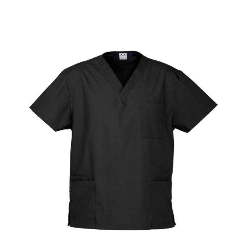 Scrub Top, Black