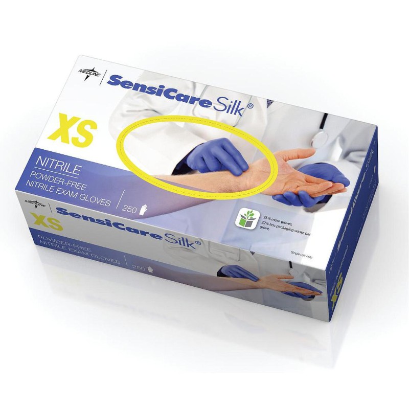 Sensicare  Blue Nitrile Glove 