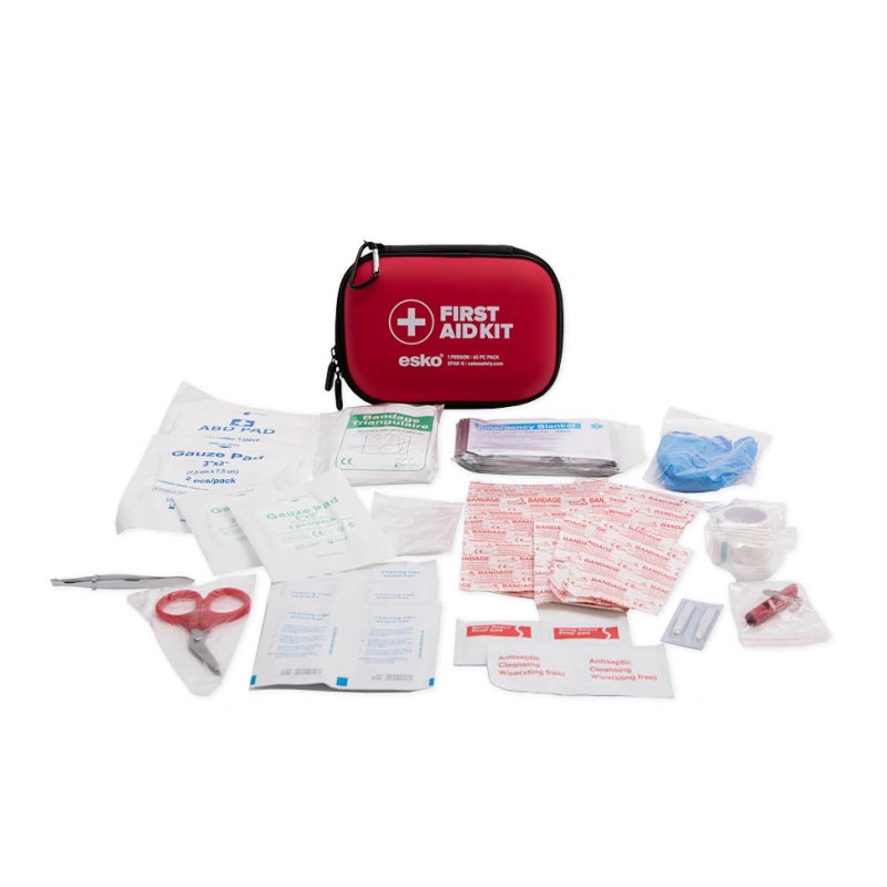 First Aid Kit  1-6 Person, 85pc,Fabric Case with Handle