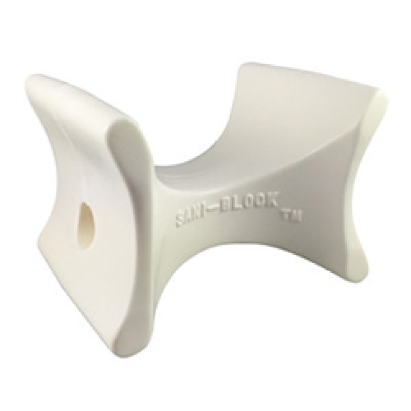 Sani-Block White Head Rest