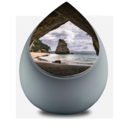 Cathedral Cove Drop Adult Urn