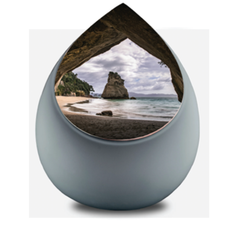 Cathedral Cove Drop Adult Urn