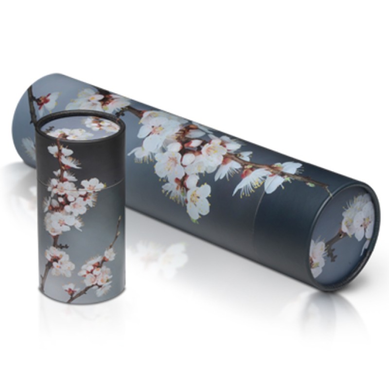 Scatter Tube Grey Cherry Blossom