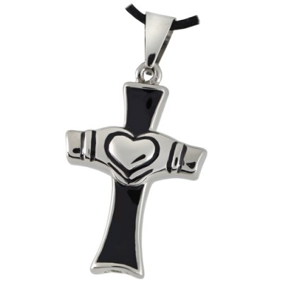 Claddagh Cross - Stainless Steel