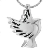 Stainless Steel Dove Pendant