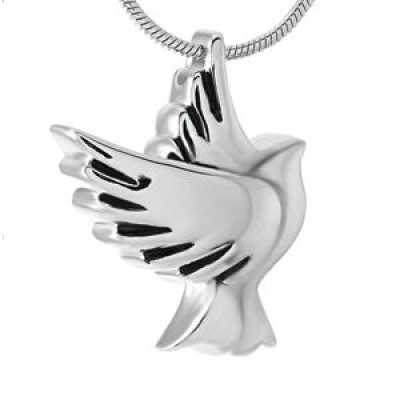 Stainless Steel Dove Pendant
