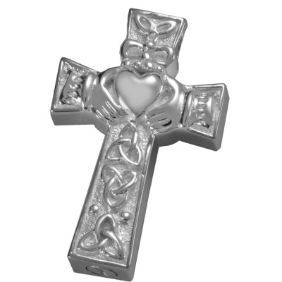 Claddagh Celtic Cross Pendant