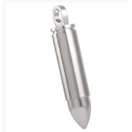 Bullet Pendant Stainless Steel