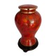 Cloisonne Autumn Leaves Urn