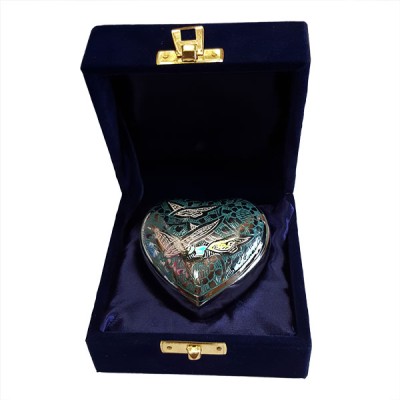 Brass Going Home Heart