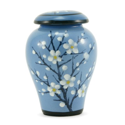 Plum Blossom Keepsake with Velvet bag