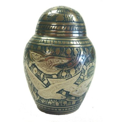 Brass Going Home Keepsake