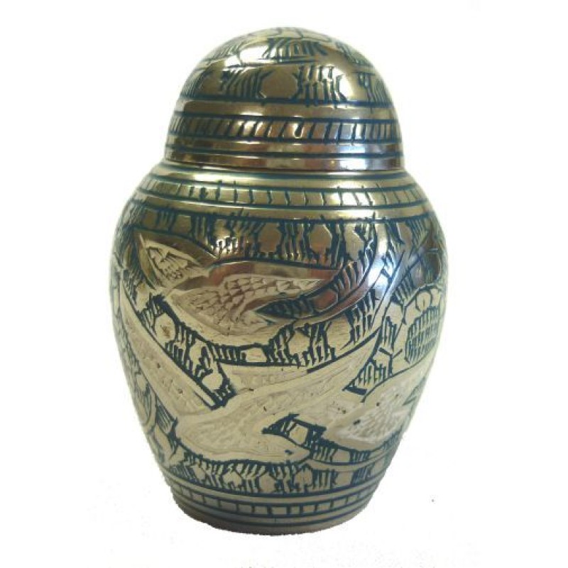 Brass Going Home Keepsake