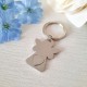 Heart in Hand Angel Keyring