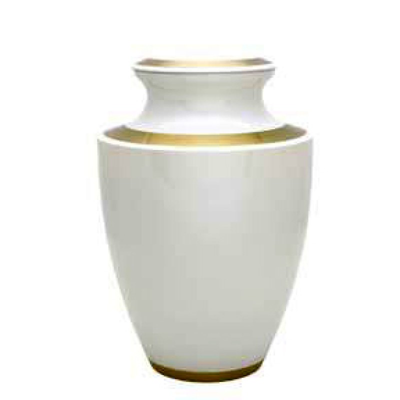 Trinity Pearl Metal Urn