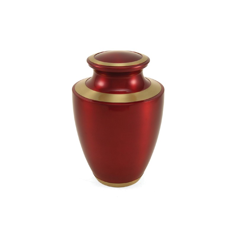 Trinity Crimson Large Urn