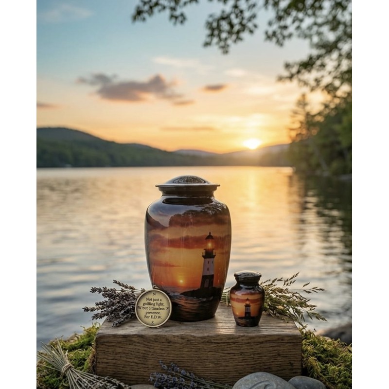 Nirvana Lighthouse Keepsake Urn