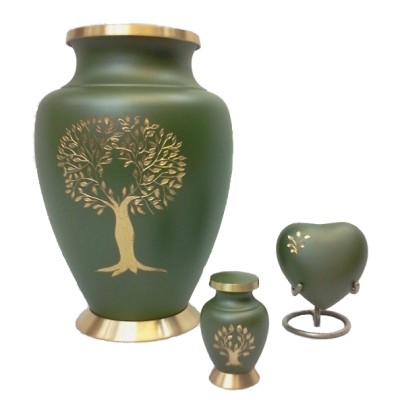 Aria Tree of Life Metal Urn