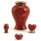 Cloisonne Autumn Leaves Urn