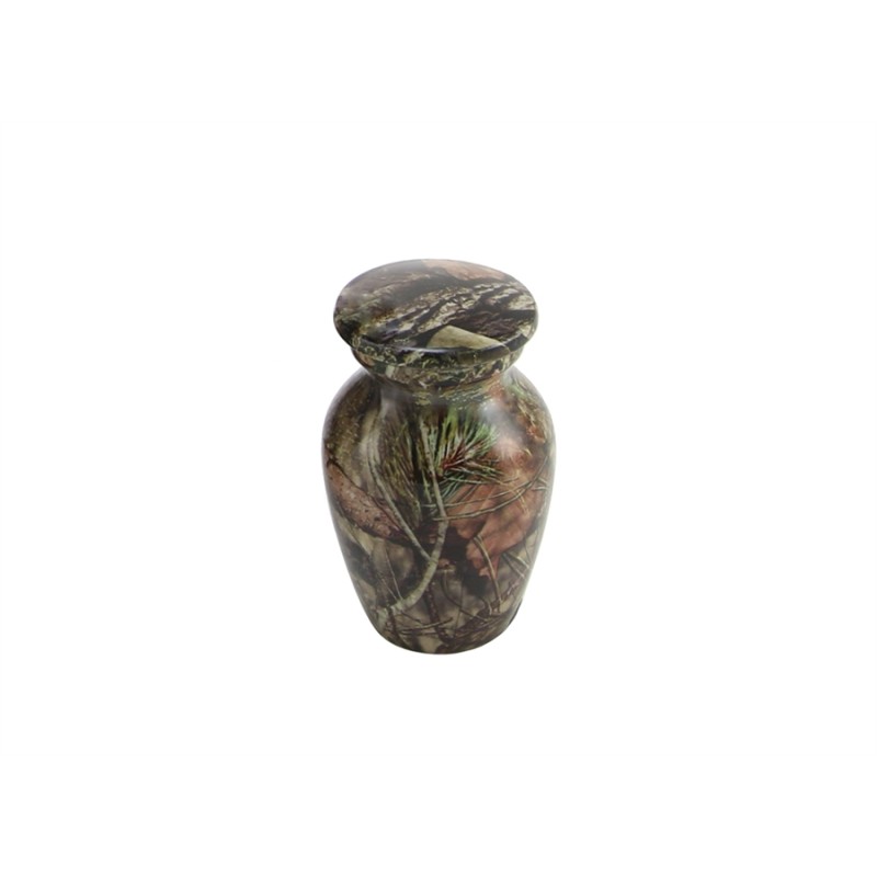 Classic Mossy Oak Camo Keepsake urn