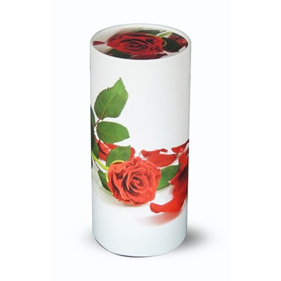 Large Scatter Tube Red Rose