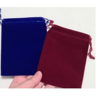 Velvet Bags - Navy Blue