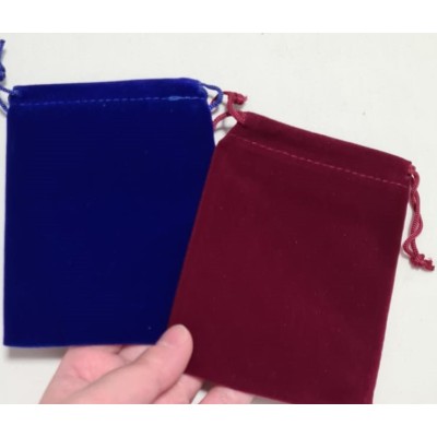 Velvet Bags - Navy Blue