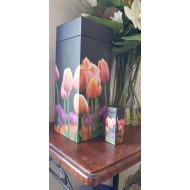 Spring Tulips Scatter Tube